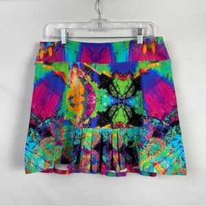 NWOT Donna Jo Skort Tam GG Size 3 XL Pickleball Tennis Bright Artsy w/ Pockets